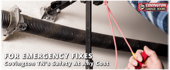 Broken Garage Door Spring Covington TN